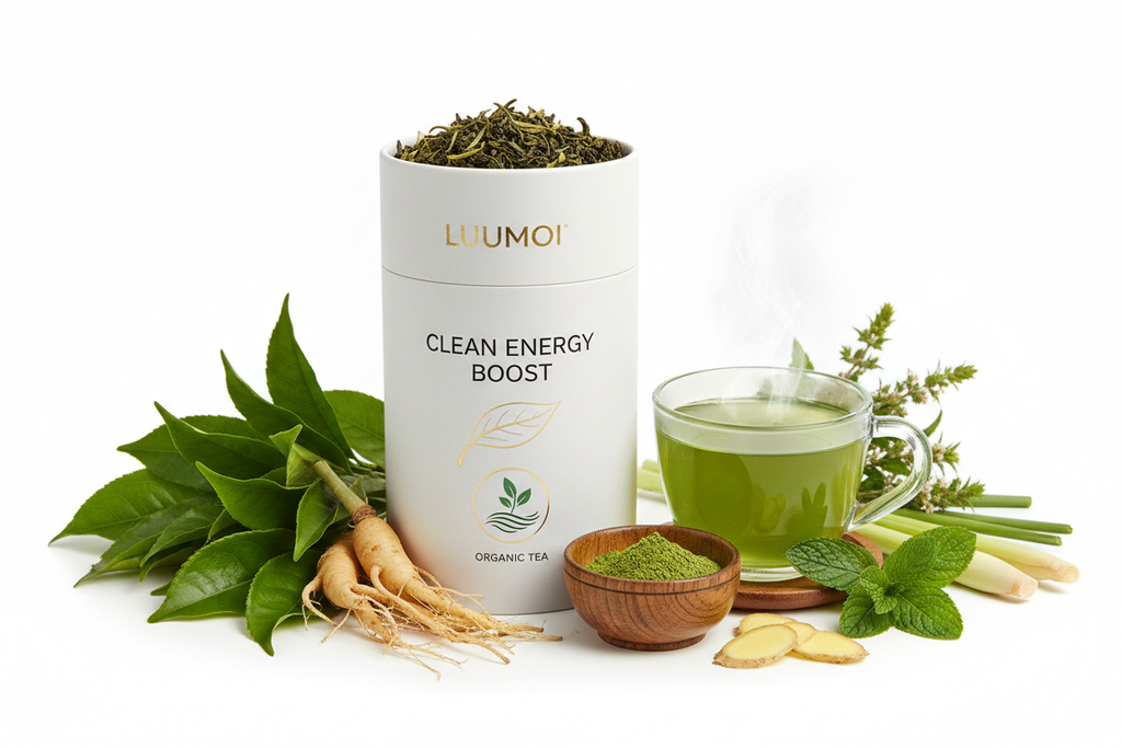 Luumoi “Clean Energy Boost” Organic Tea