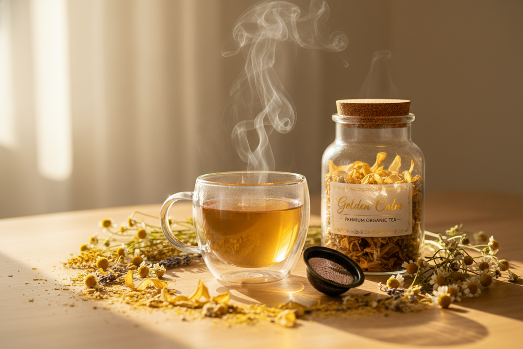 Luumoi “Golden Calm” Organic Tea