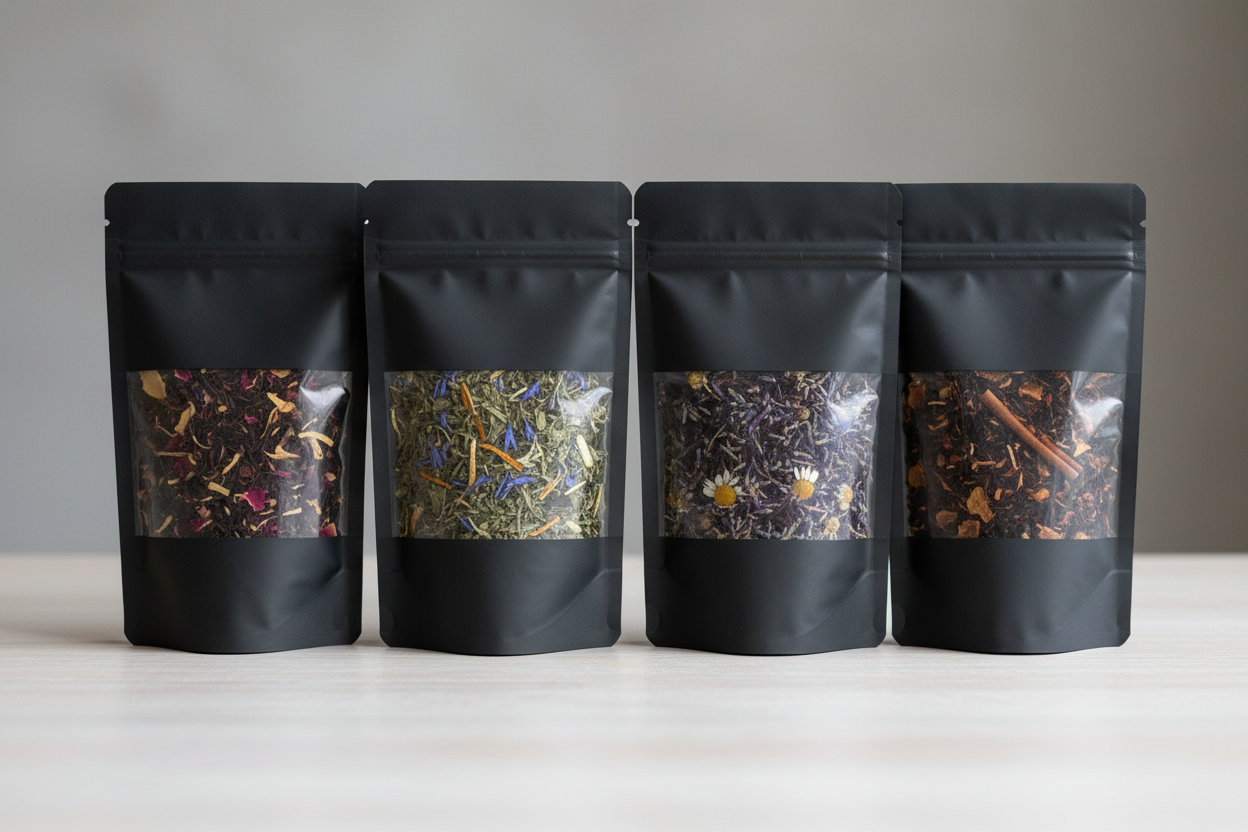 make them 4  . and make the mix look more like real tea 